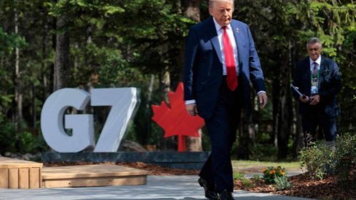 G7峰会聚焦冲突与经济危机，川普痛批西方驱逐普京致俄乌战爆发
