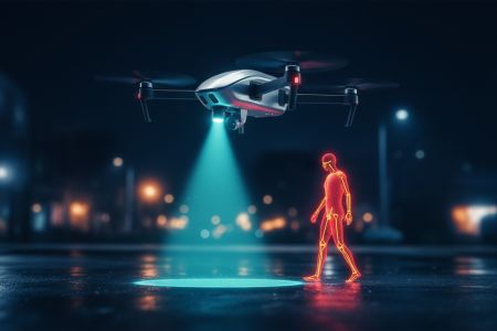 新型无人机系统利用生物识别数据远距离识别个体