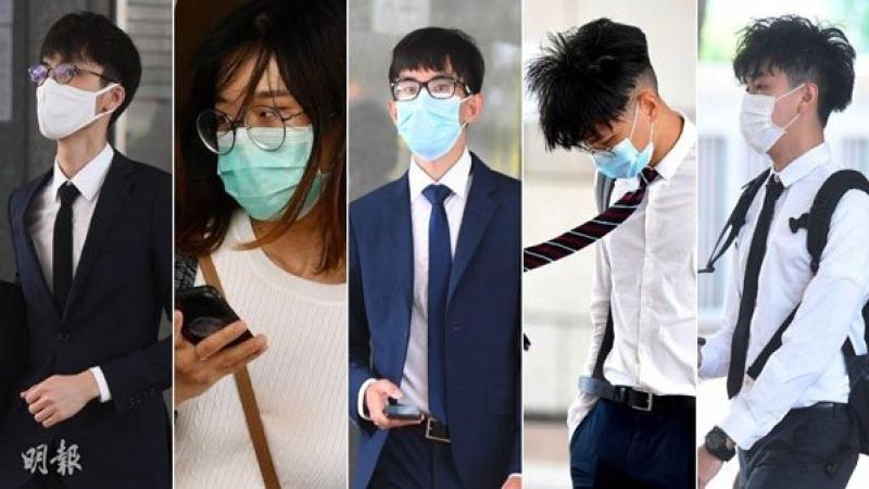5名香港中文大学学生被重判