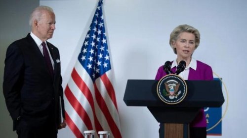 拜登（Biden）取消了美国总统川普对欧盟征收的钢铁和铝的关税，而欧盟则取消了对美国的报复性征税，这结束了双方在世界贸易组织提起诉讼的激烈争端。 