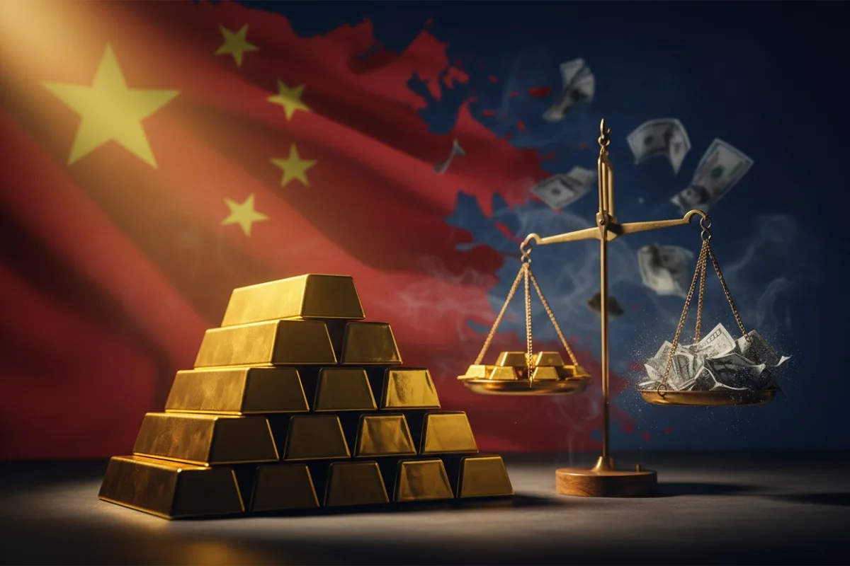 随着国际金价下跌，中国黄金进口量激增